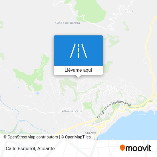 Mapa Calle Esquirol