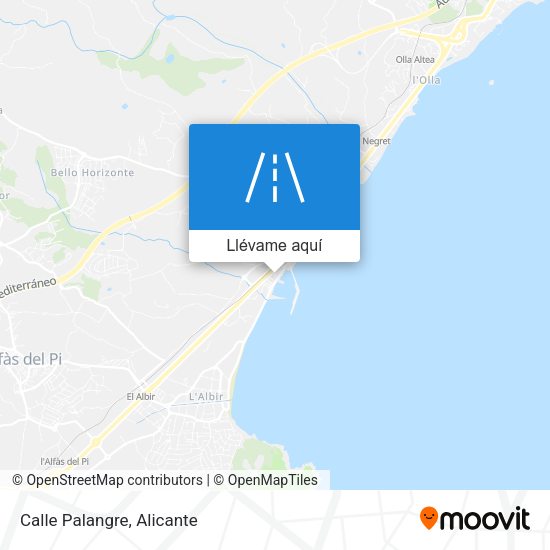 Mapa Calle Palangre