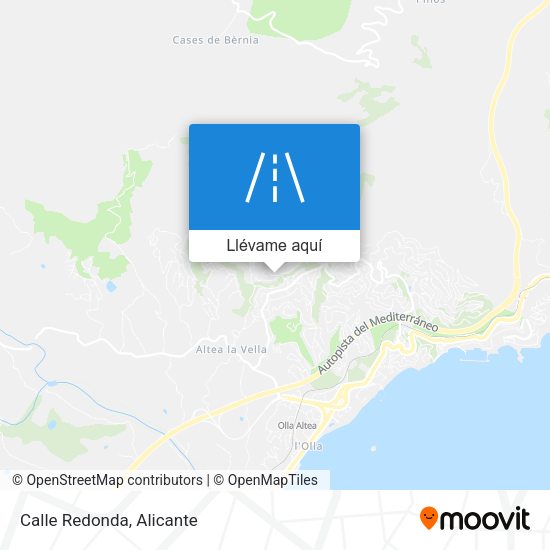 Mapa Calle Redonda
