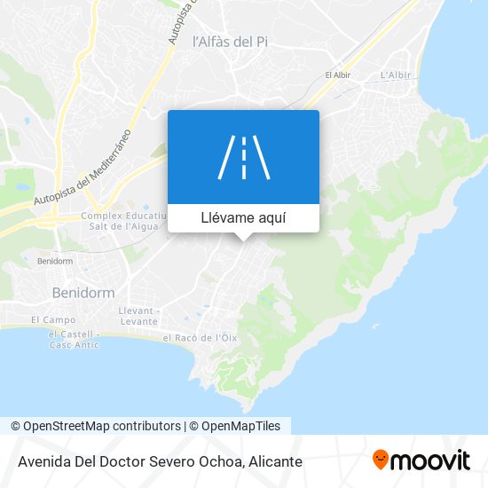 Mapa Avenida Del Doctor Severo Ochoa