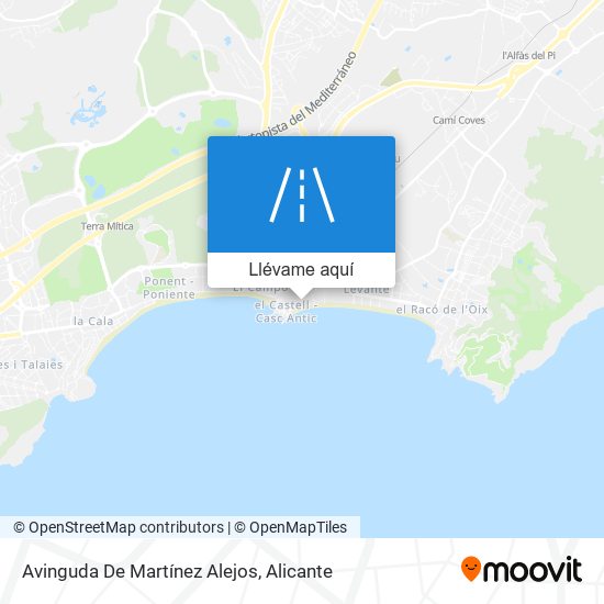 Mapa Avinguda De Martínez Alejos