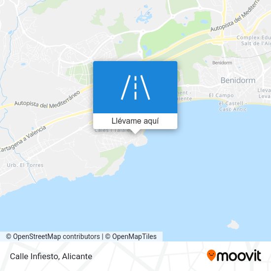 Mapa Calle Infiesto
