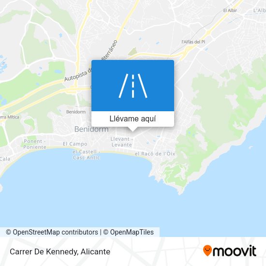 Mapa Carrer De Kennedy