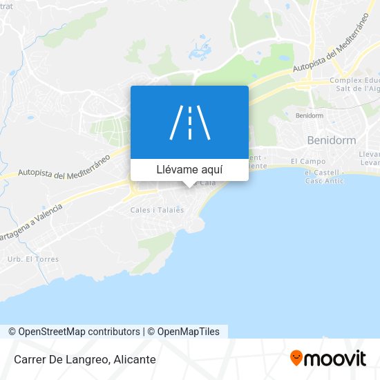 Mapa Carrer De Langreo
