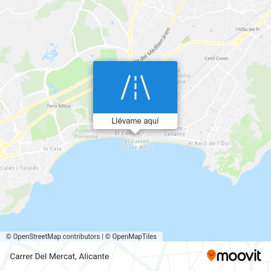 Mapa Carrer Del Mercat