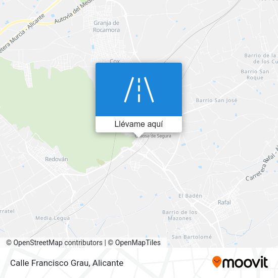 Mapa Calle Francisco Grau