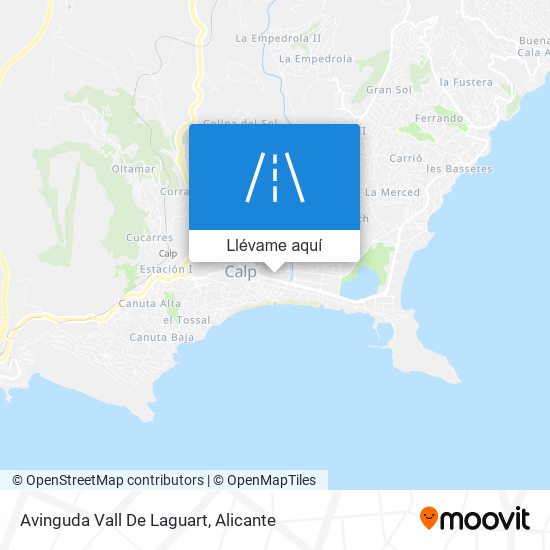 Mapa Avinguda Vall De Laguart