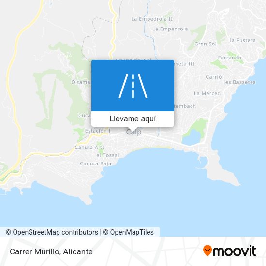 Mapa Carrer Murillo