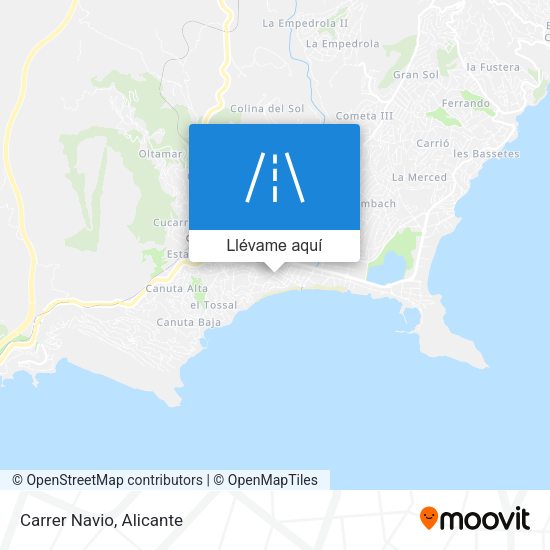 Mapa Carrer Navio