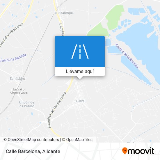 Mapa Calle Barcelona