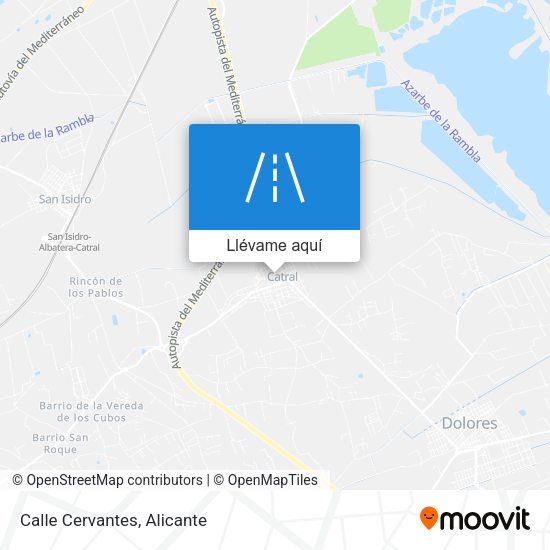Mapa Calle Cervantes