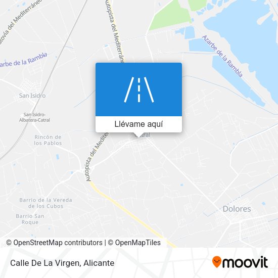 Mapa Calle De La Virgen