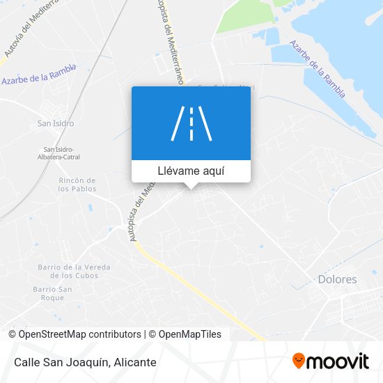Mapa Calle San Joaquín