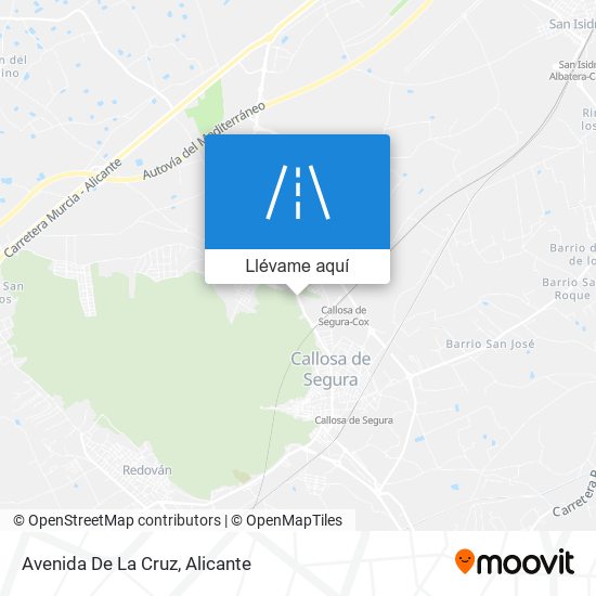 Mapa Avenida De La Cruz
