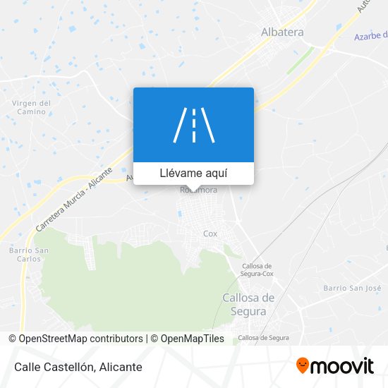 Mapa Calle Castellón