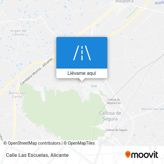 Mapa Calle Las Escuelas