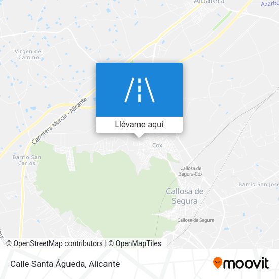 Mapa Calle Santa Águeda