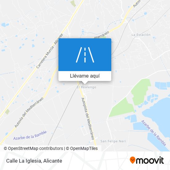 Mapa Calle La Iglesia