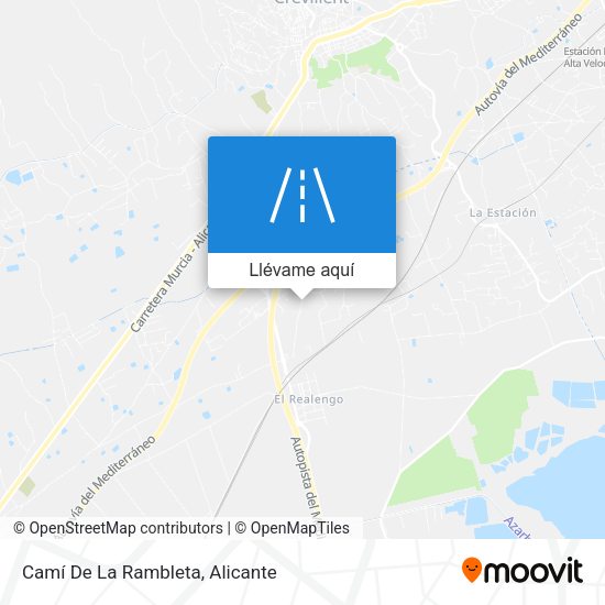 Mapa Camí De La Rambleta