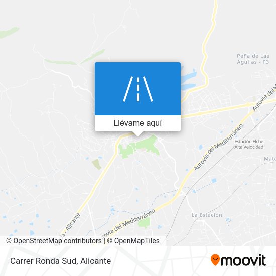 Mapa Carrer Ronda Sud