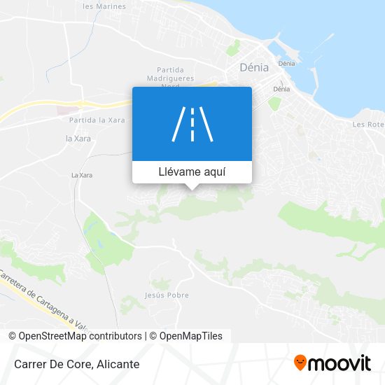 Mapa Carrer De Core