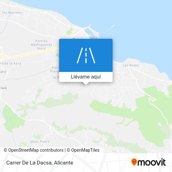 Mapa Carrer De La Dacsa