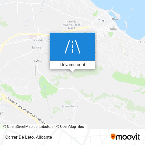 Mapa Carrer De Leto
