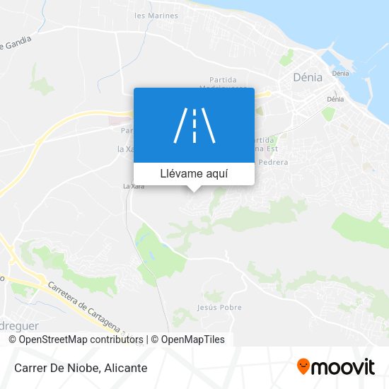 Mapa Carrer De Niobe