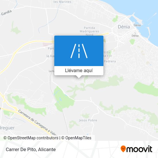 Mapa Carrer De Pito