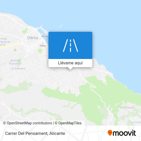 Mapa Carrer Del Pensament