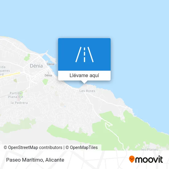 Mapa Paseo Marítimo