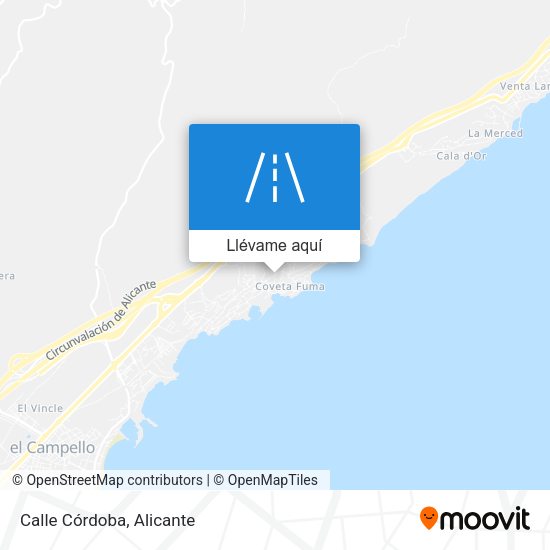 Mapa Calle Córdoba