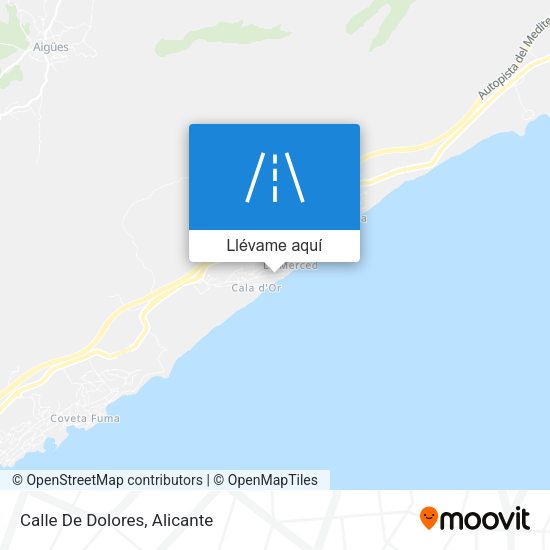 Mapa Calle De Dolores