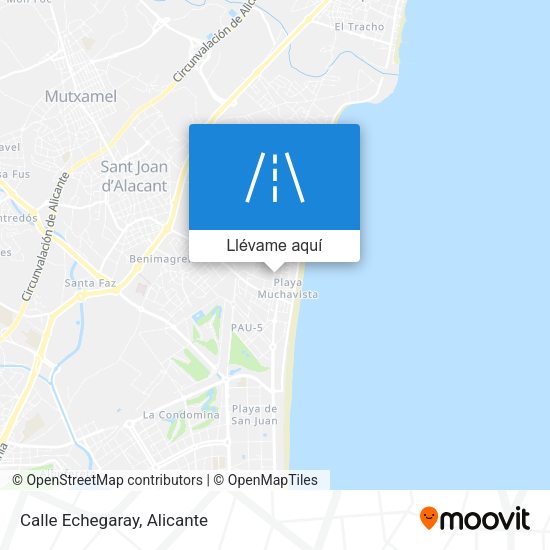 Mapa Calle Echegaray