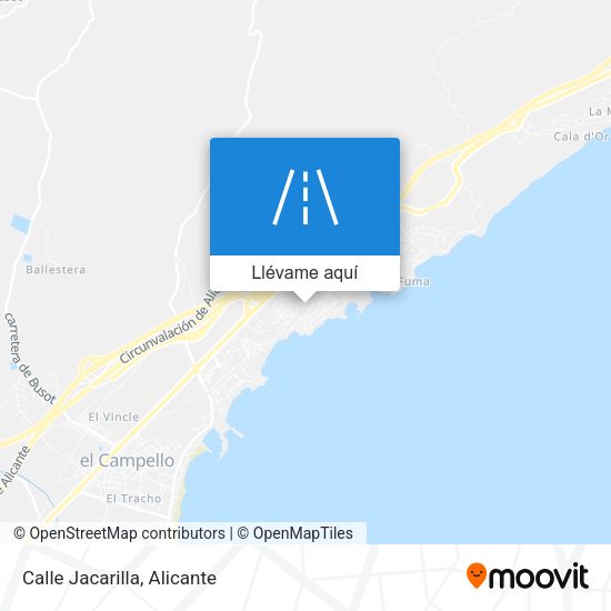 Mapa Calle Jacarilla