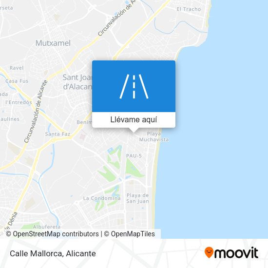 Mapa Calle Mallorca