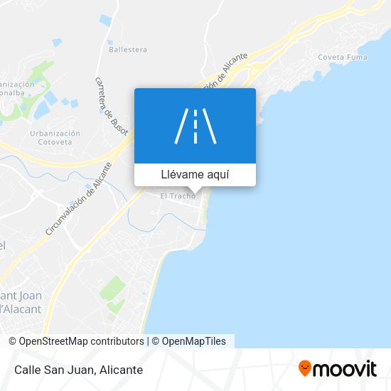 Mapa Calle San Juan