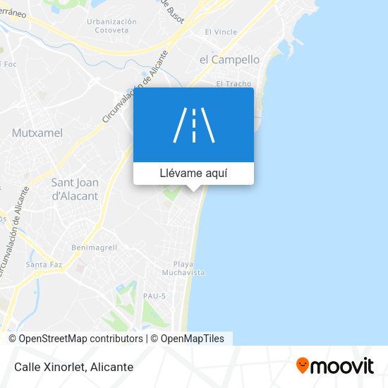 Mapa Calle Xinorlet