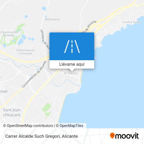Mapa Carrer Alcalde Such Gregori