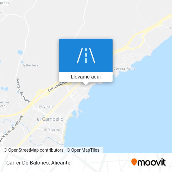 Mapa Carrer De Balones