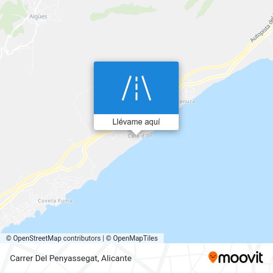 Mapa Carrer Del Penyassegat