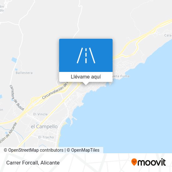 Mapa Carrer Forcall