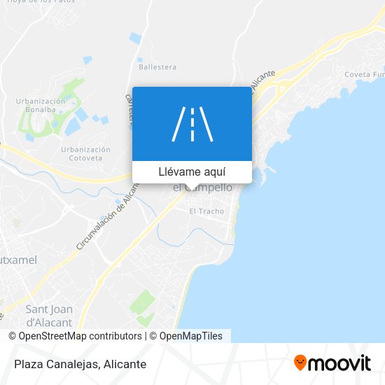 Mapa Plaza Canalejas