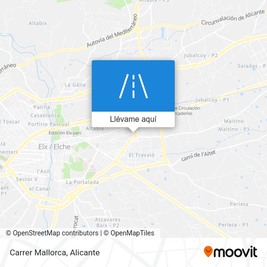 Mapa Carrer Mallorca