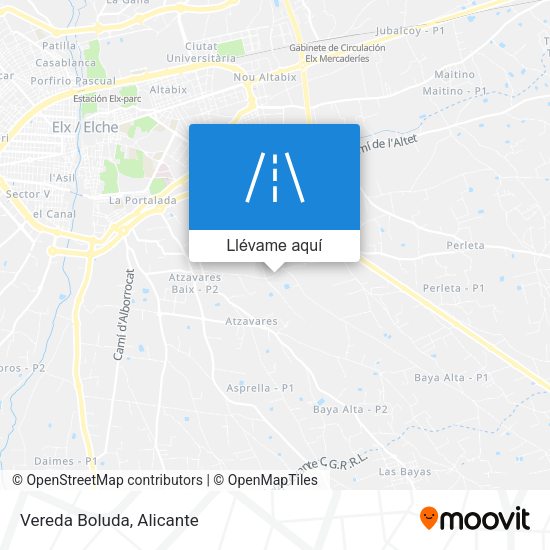 Mapa Vereda Boluda