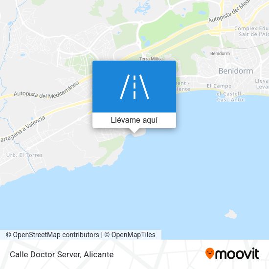 Mapa Calle Doctor Server