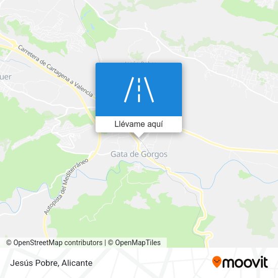 Mapa Jesús Pobre