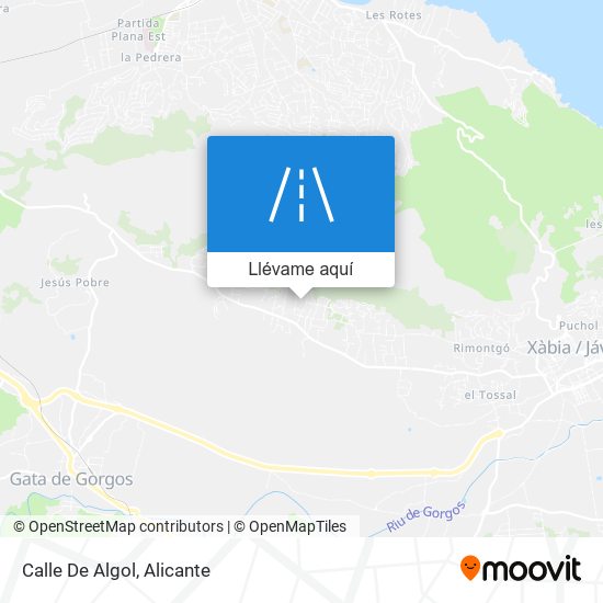 Mapa Calle De Algol