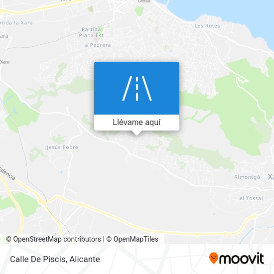 Mapa Calle De Piscis