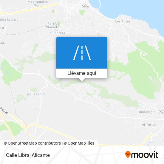 Mapa Calle Libra